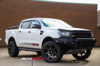 FORD RANGER AVALANCHE GLOSS BLACK MILLED ACCENTS